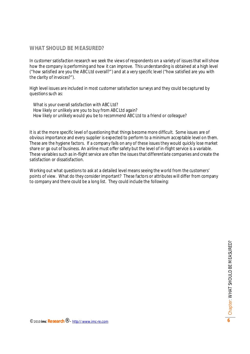 Customer Satisfaction Survey Questions: How to Measure Satisfaction research paper on customer satisfaction