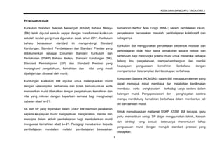 001 Dskp Kssm Bahasa Melayu Tingkatan 3