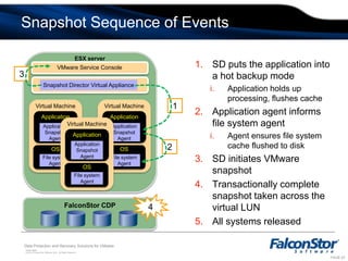 Runs on the ESX server