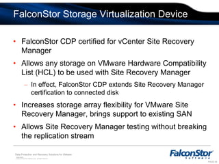 Provides automation of DR testing