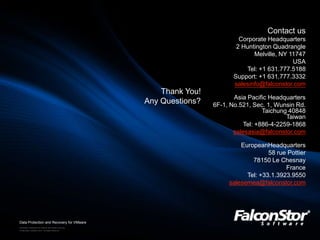 Site Recovery ManagerDemonstration