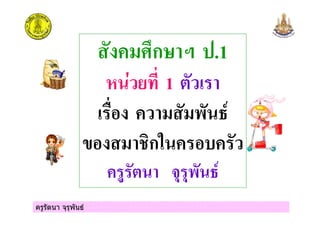 ครูรัตนา จุรุพันธครูรัตนา จุรุพันธ
ก .1
1
!ก" #
$ %& &
 