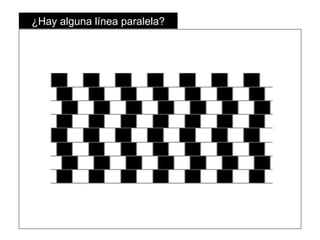 ¿Hay alguna línea paralela?