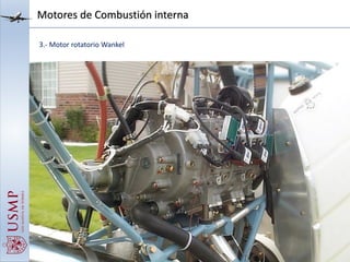 Motores de Combustión interna
3.- Motor rotatorio Wankel
 
