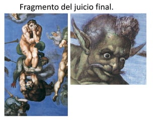 Fragmento del juicio final.
 