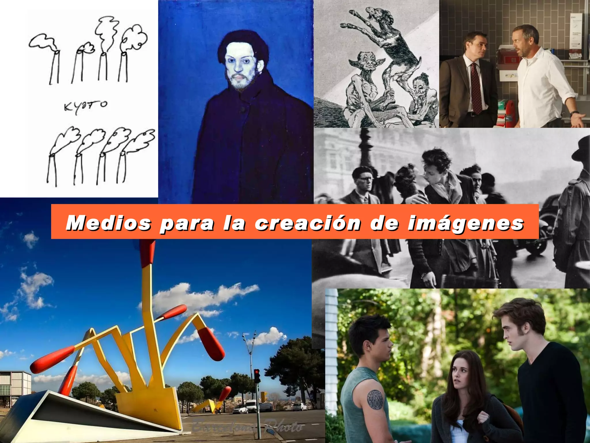 Medios para la creación de imágenes 