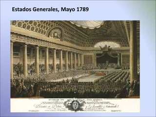 Estados Generales, Mayo 1789
 