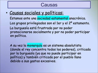 Causas
 