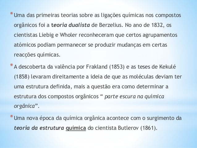 O surgimento da química orgânica