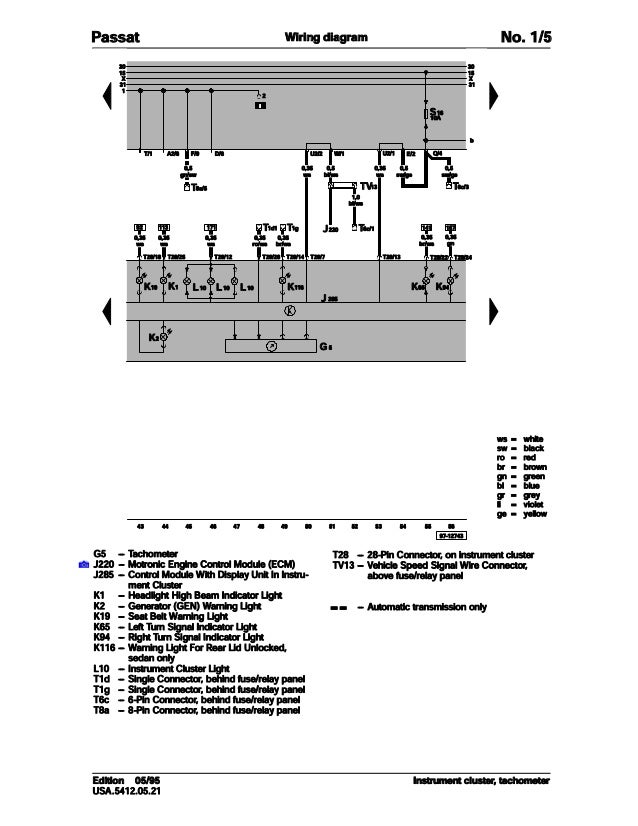 Vw Touran Towbar Wiring Diagram