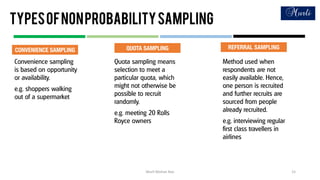Typesofnonprobabilitysampling
Murli Mohan Rao 15