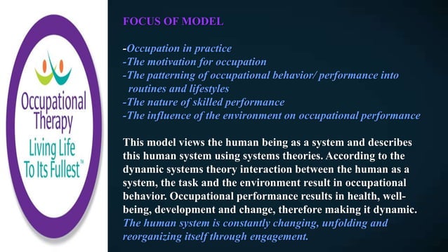Model of Human Occupation | PPTX