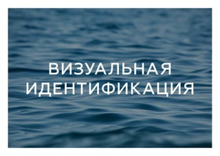 визуальная
идентификация
 