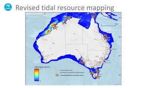 Revised tidal resource mapping
 