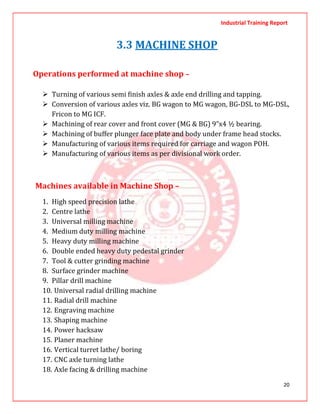 Training report | PDF