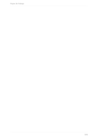 Hojas de trabajo
549
 