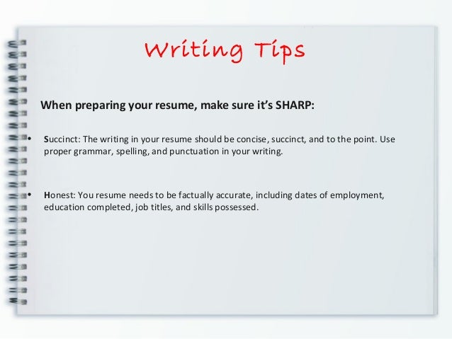 resume prepration resume writing preparing your resumes