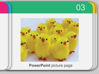 PowerPoint picture page
03
 