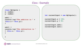 Angular - Chapter 2 - TypeScript Programming