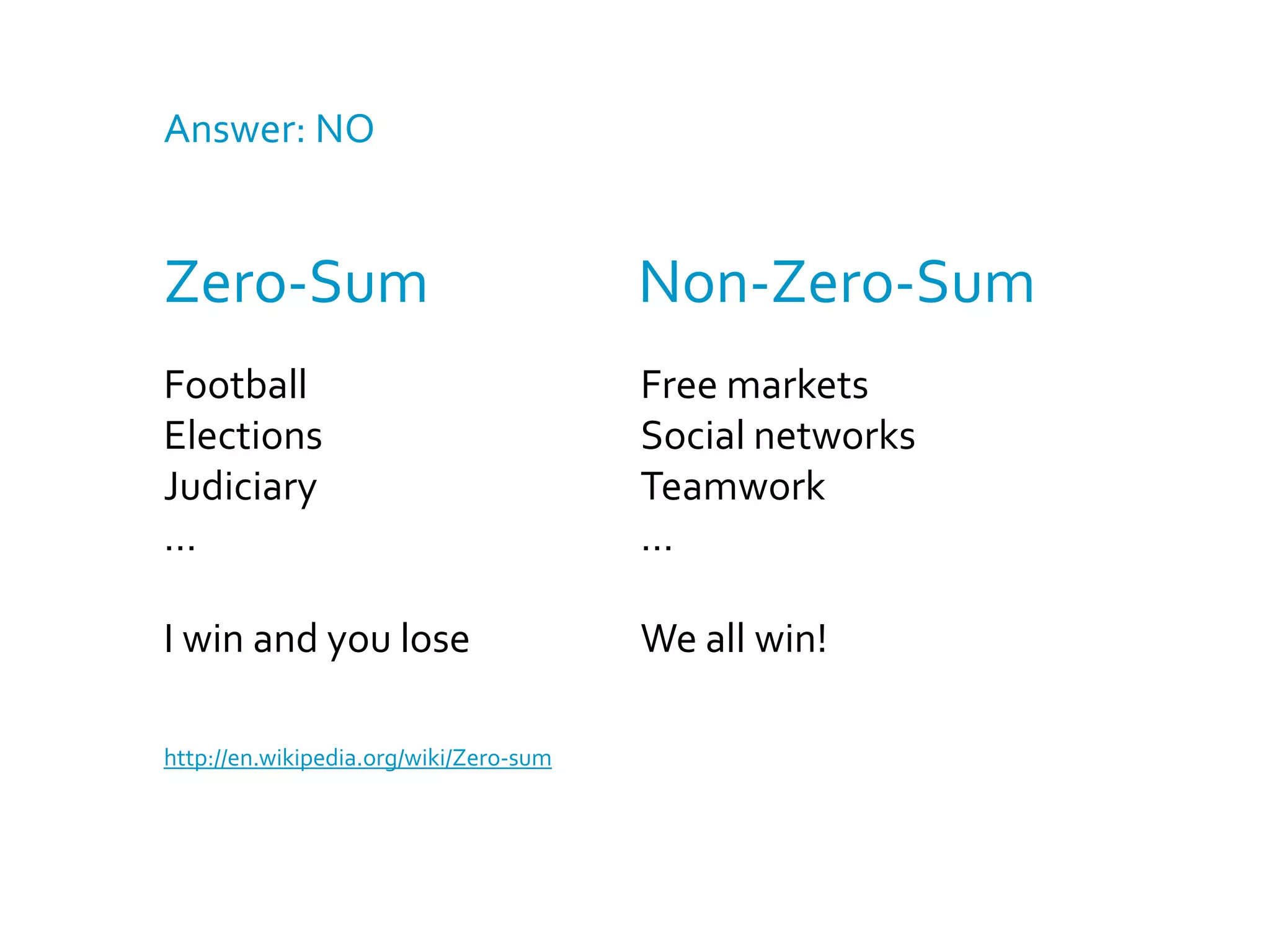 Question:Does handing over power to others make youpowerless?