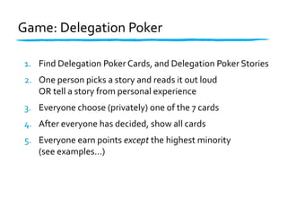 The ultimate goal is aself-directed team(but usually not attainable)