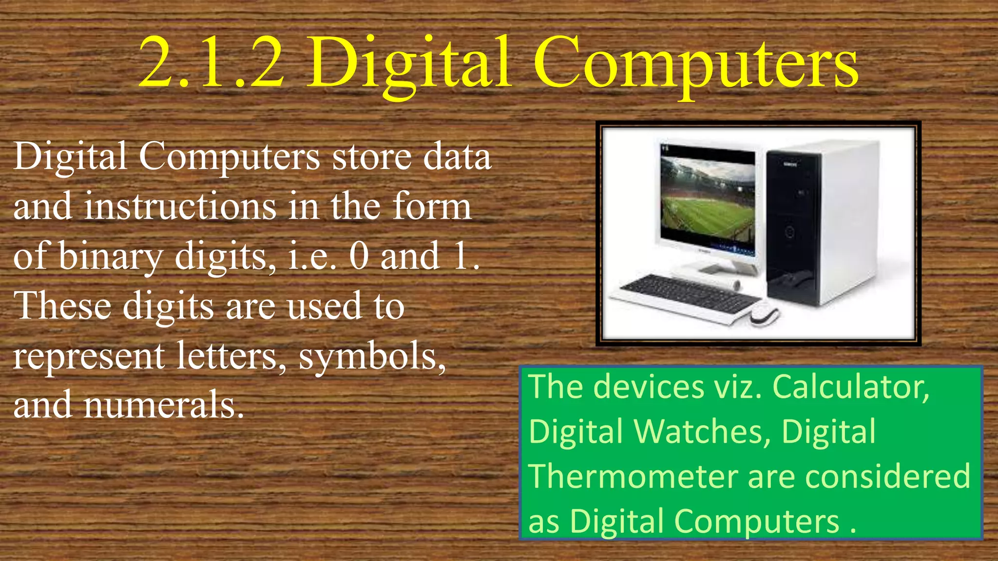 Classification of Computers | PPT