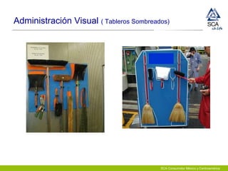 SCA Consumidor México y Centroamérica
Administración Visual ( Tableros Sombreados)
 