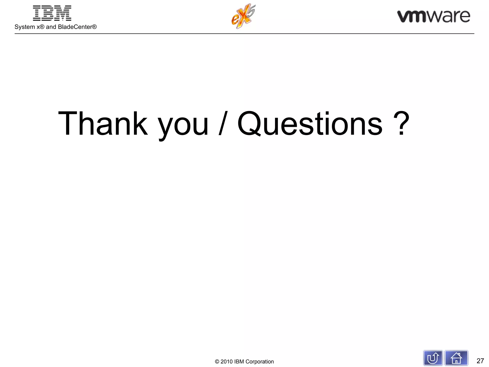 Thank you / Questions ? 