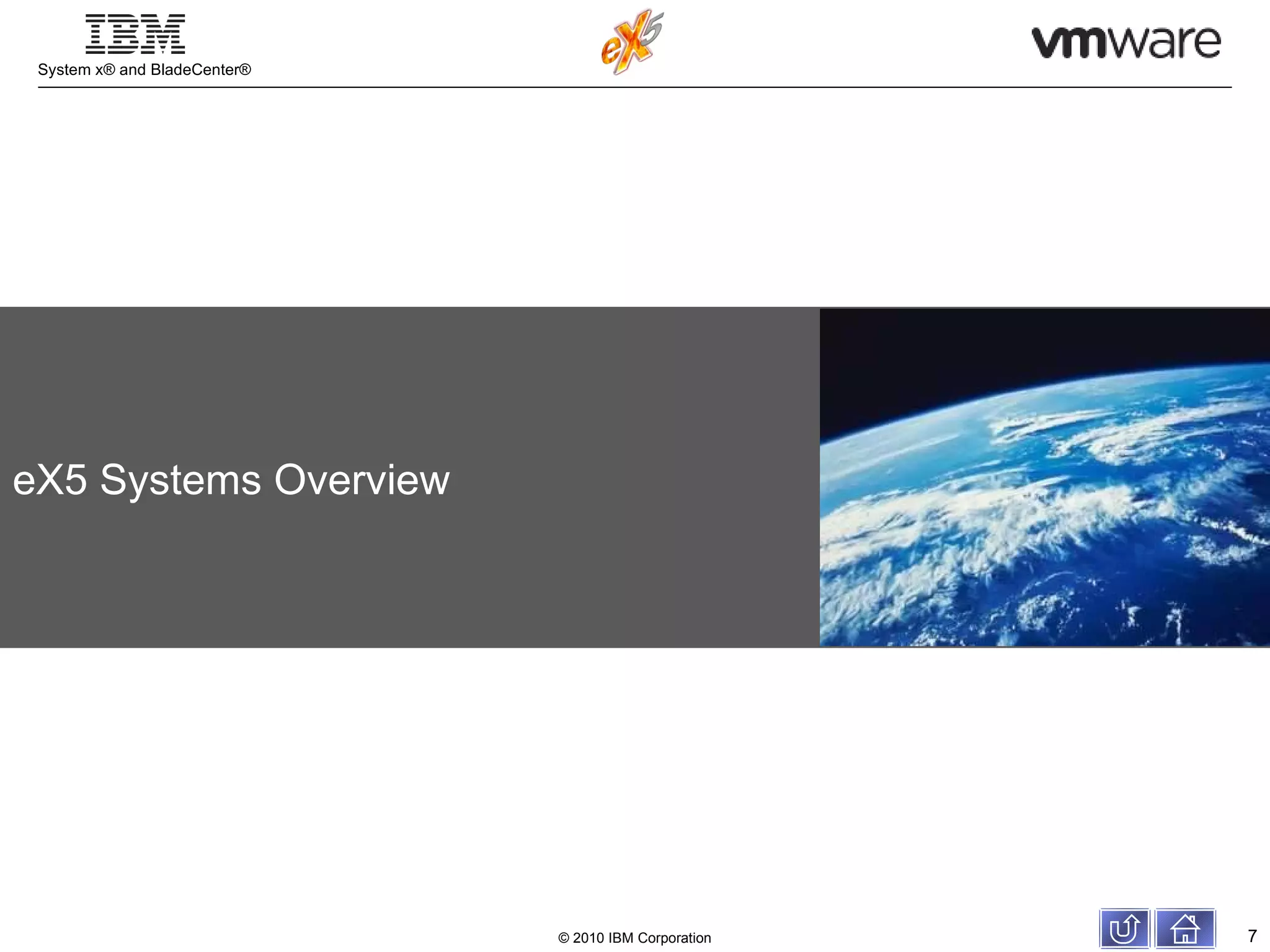 eX5 Systems Overview 