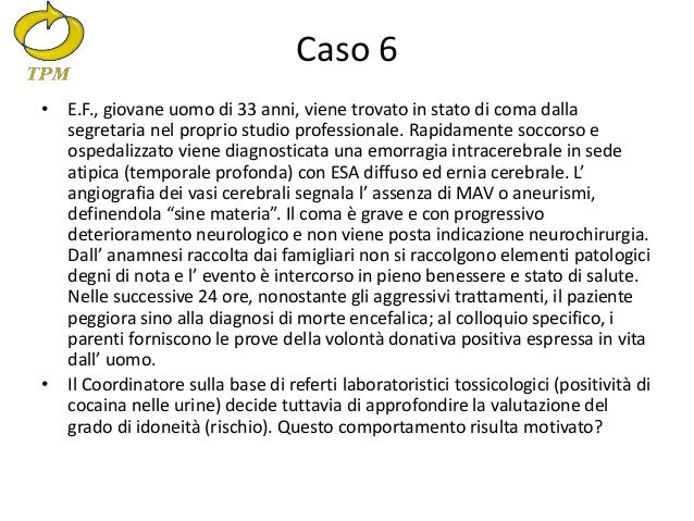 Caso Clinico Infermieristico Svolto 1 Anno Casi clinici