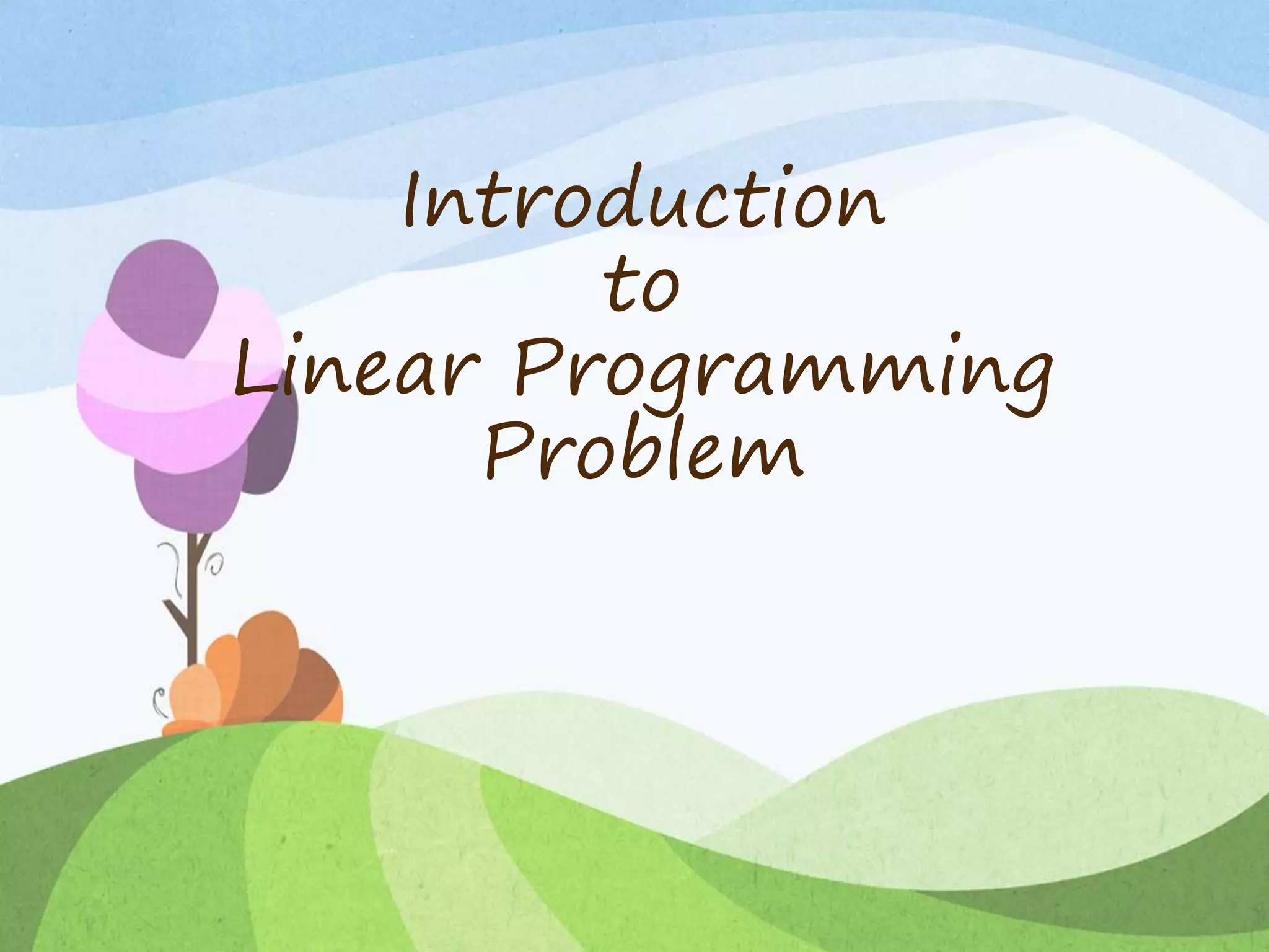 Introduction to Operations Research | PPTX