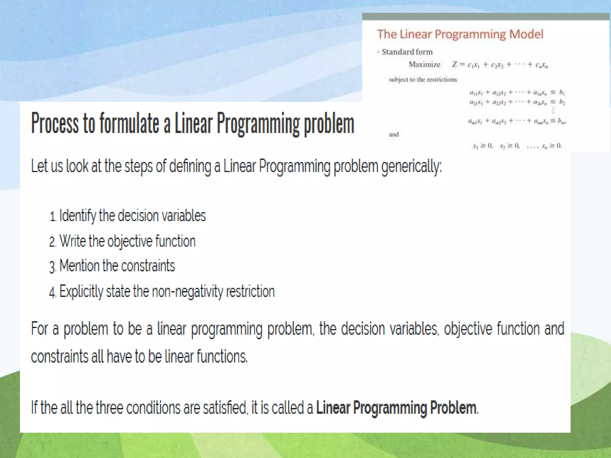 Introduction to Operations Research | PPTX