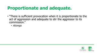 1 Justifying Circumstances Criminal law 1 | PPTX