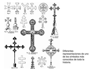 Diferentes representaciones de uno de los símbolos más conocidos de toda la historia. 