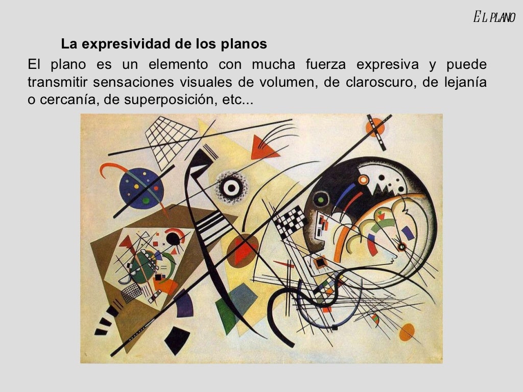 Los elementos básicos del lenguaje plástico