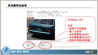 已經包含優異的日系監控專用鏡頭