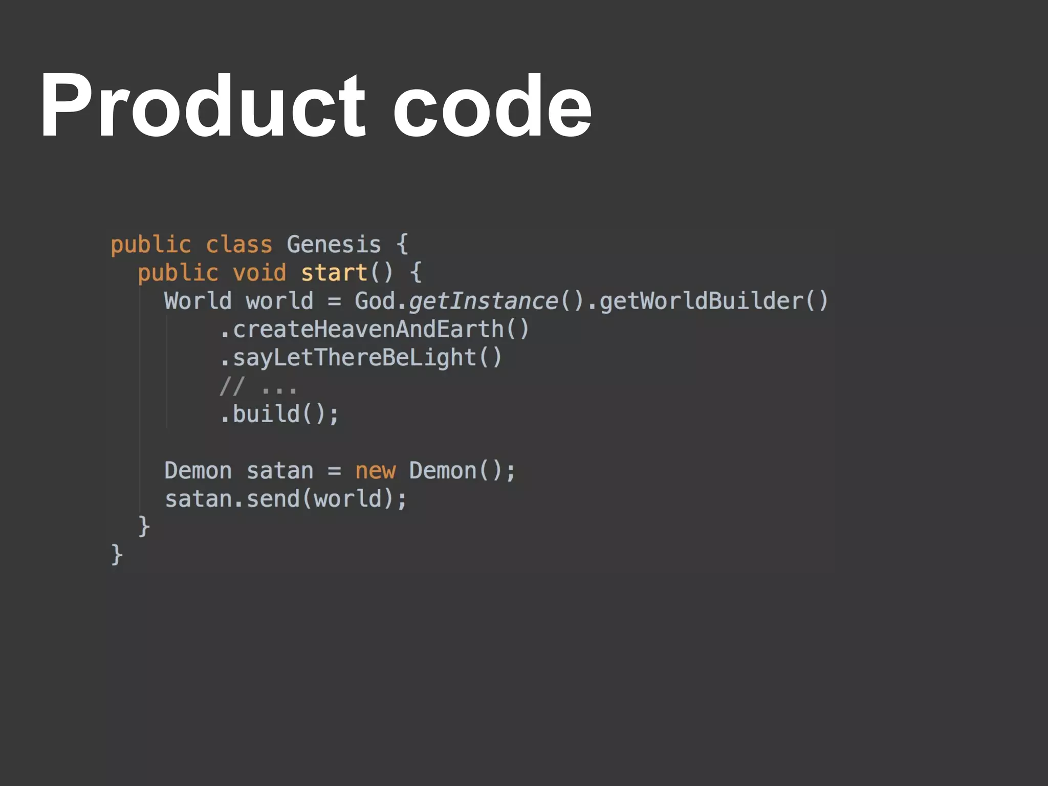 Product code
 