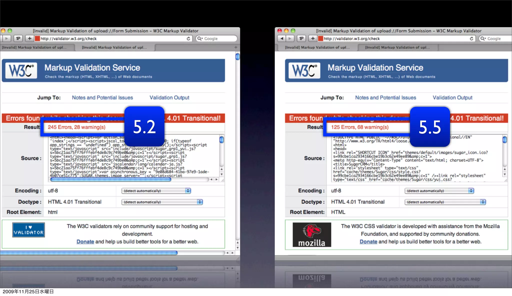 5.2   5.5




2009   11   25
 