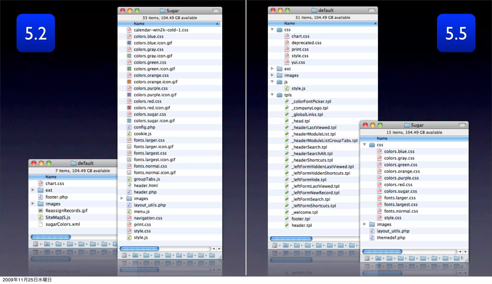 5.2   5.5




2009   11   25
 