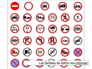 Las Señales de tráfico nos informan
 