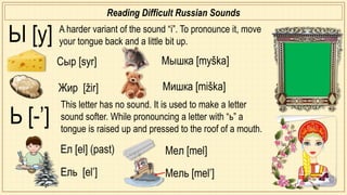 U In Russian Teacher Vladimir - All Russian in Alphabet, Learning Russian | PDF