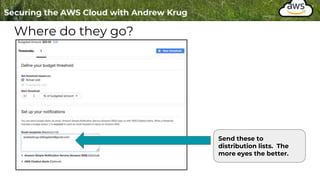Where do they go?
Send these to
distribution lists. The
more eyes the better.
 