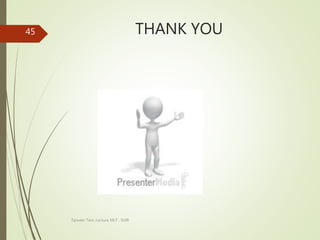 THANK YOU
Tanveer Tara ,Lecture MLT , SUIR
45
 