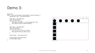 003 - JavaFX Tutorial - Layouts | PPT