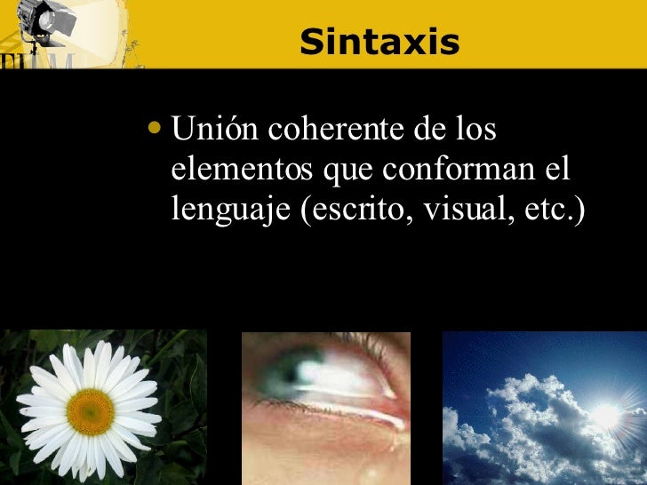 Sintaxis Visual