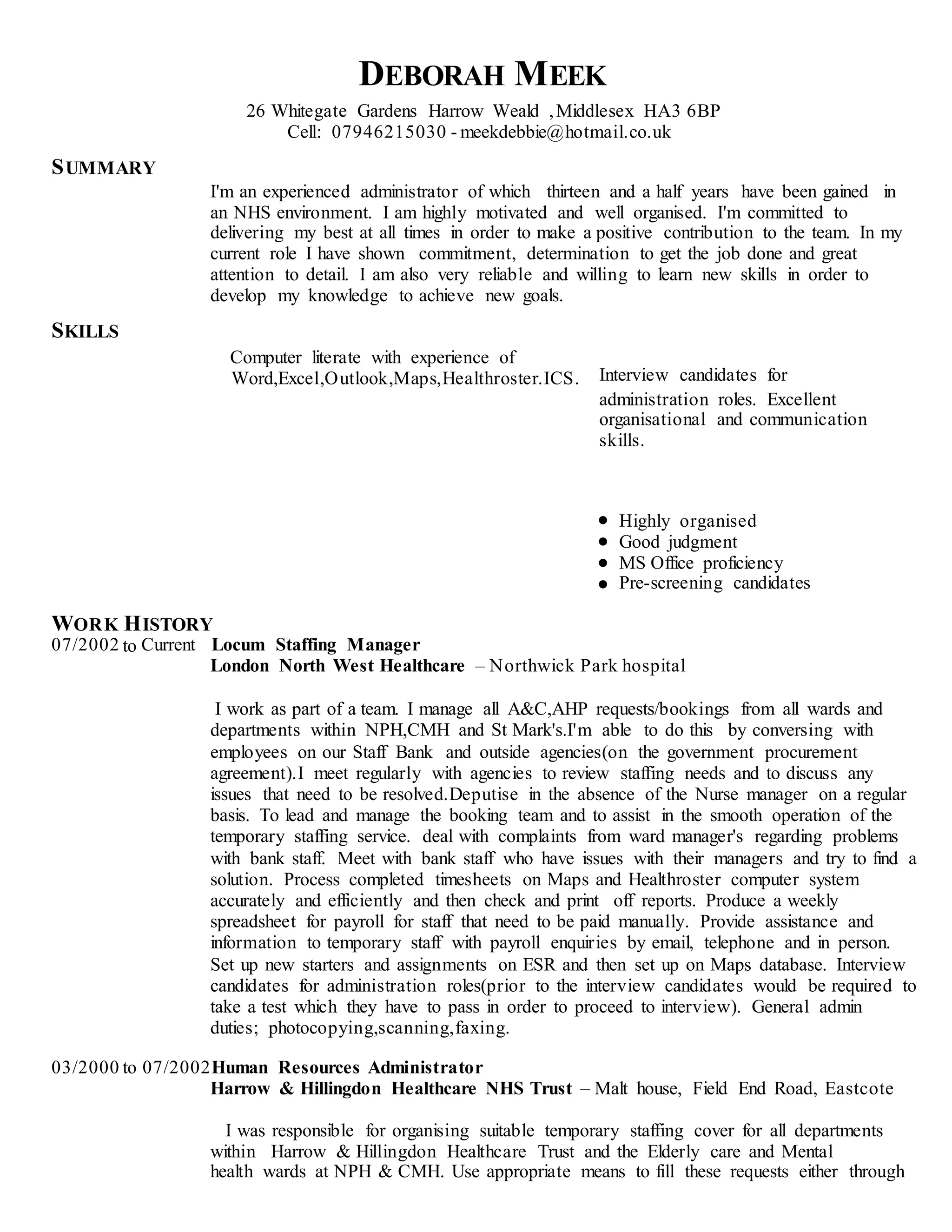 My Updated Cv DOCX My updated cv docx