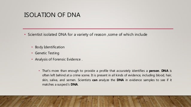 003 Dna Extraction