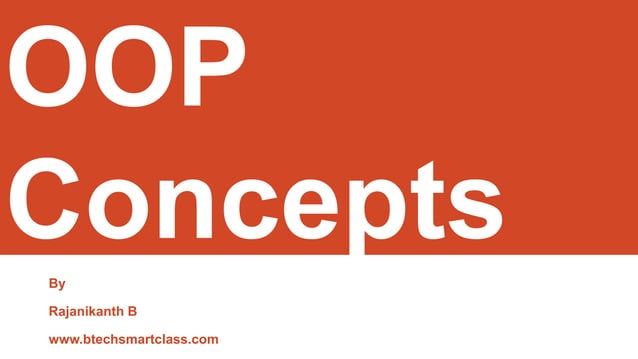003 OOP Concepts.ppt