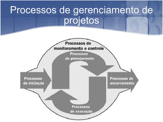 Processos de gerenciamento de projetos 