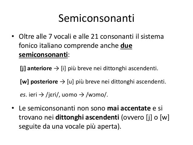 003 Sistema Vocalico Italiano